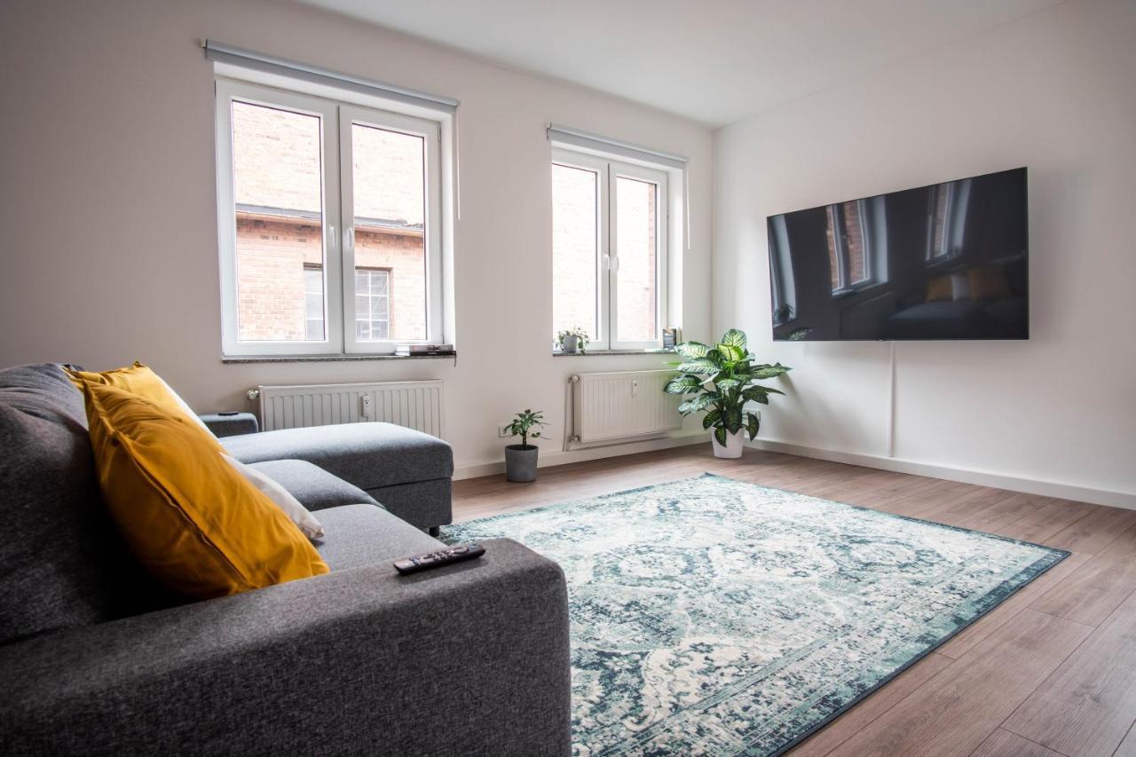 Luxurioeses Apartment, 10Min Innenstadt, Parkplatz Erfurt Eksteriør bilde