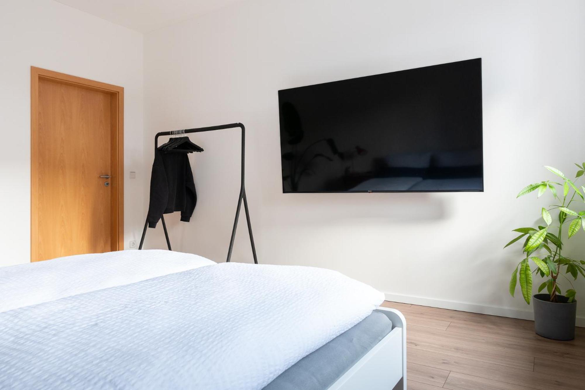 Luxurioeses Apartment, 10Min Innenstadt, Parkplatz Erfurt Eksteriør bilde