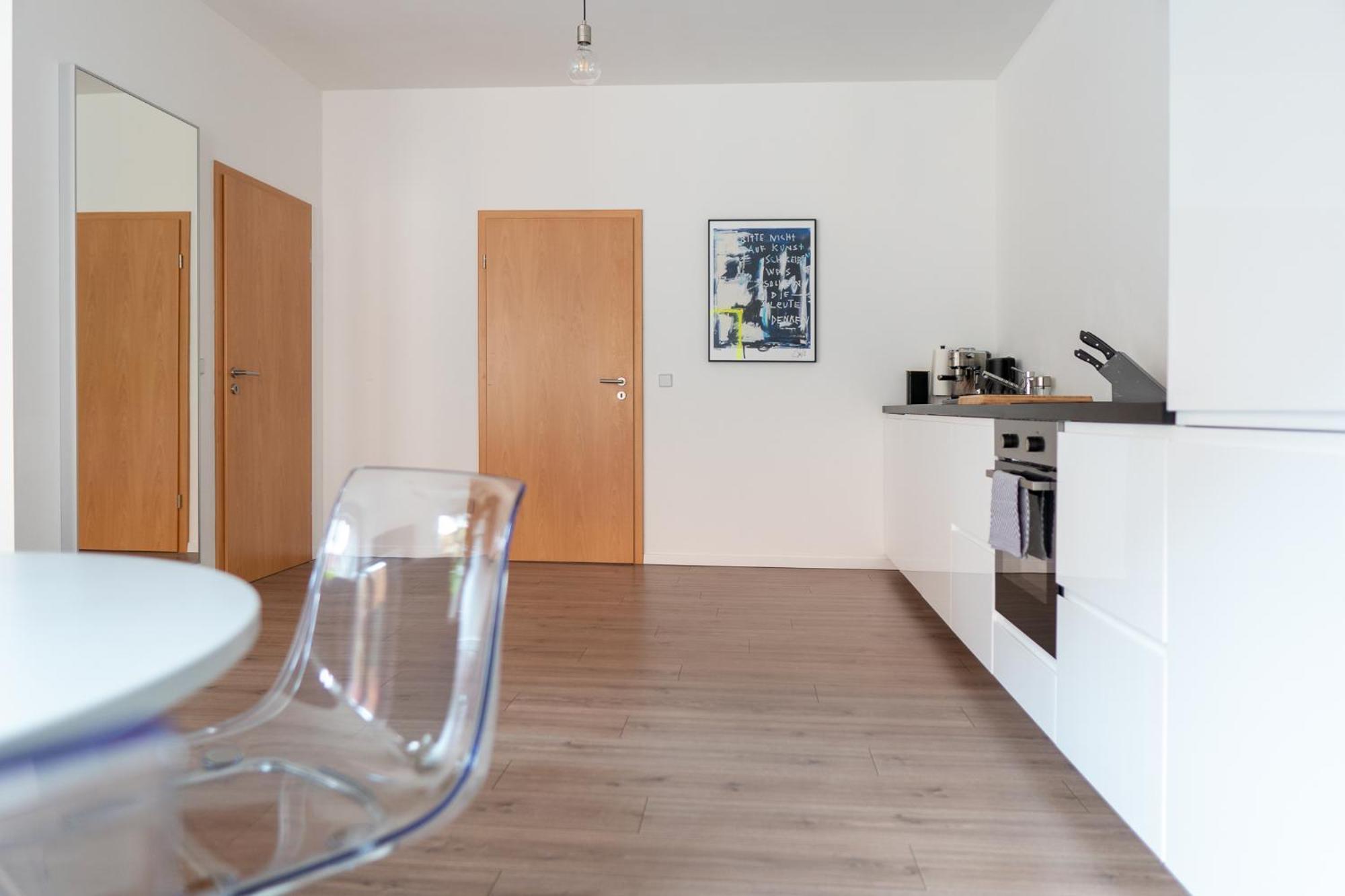 Luxurioeses Apartment, 10Min Innenstadt, Parkplatz Erfurt Eksteriør bilde